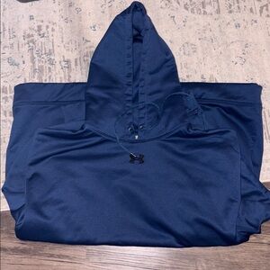 Under Armour navy steal blue  Pullover hooded sweatshirt